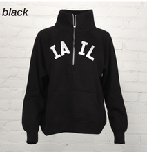 Load image into Gallery viewer, IA | IL 1/2 Zip Sweatshirt