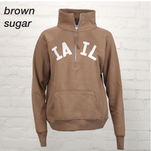 Load image into Gallery viewer, IA | IL 1/2 Zip Sweatshirt