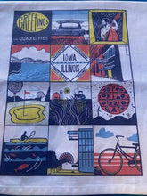 Load image into Gallery viewer, Quad Cities Dish/Tea Towel