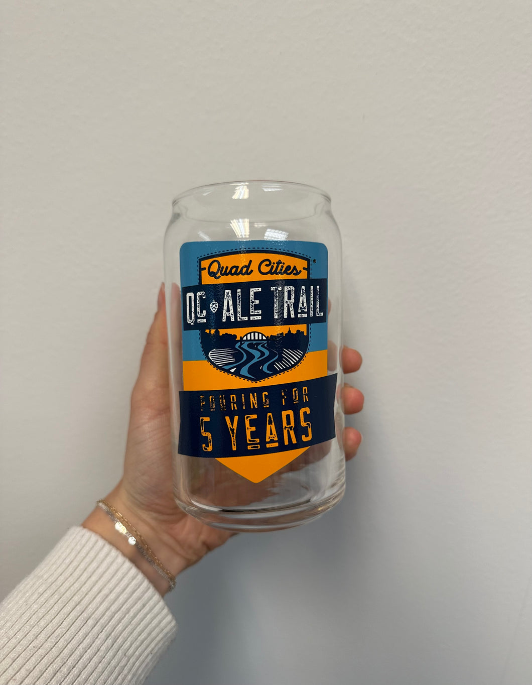 Commemorative QC Ale Trail Pint Glass