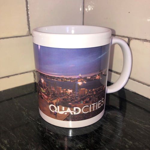 Quad Cities Skyline Coffee Cup