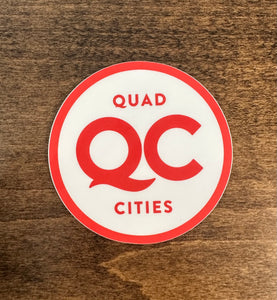 Quad Cities Sticker