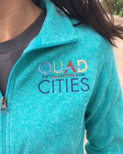 Load image into Gallery viewer, Quad Cities Women&#39;s Microfleece Jacket