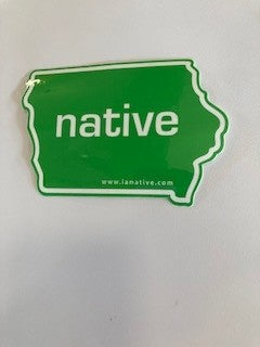Iowa Native Sticker